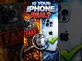 Is Your Phone Real !!!! Check out These Secrets #ios #shorts #viral