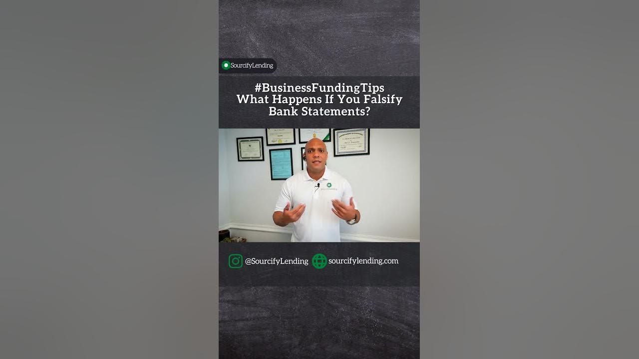 what-happens-if-you-falsify-bank-statements-sourcifylending-youtube