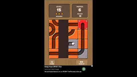 Unroll Me Beginner Level 15 Walkthrough 3 Stars