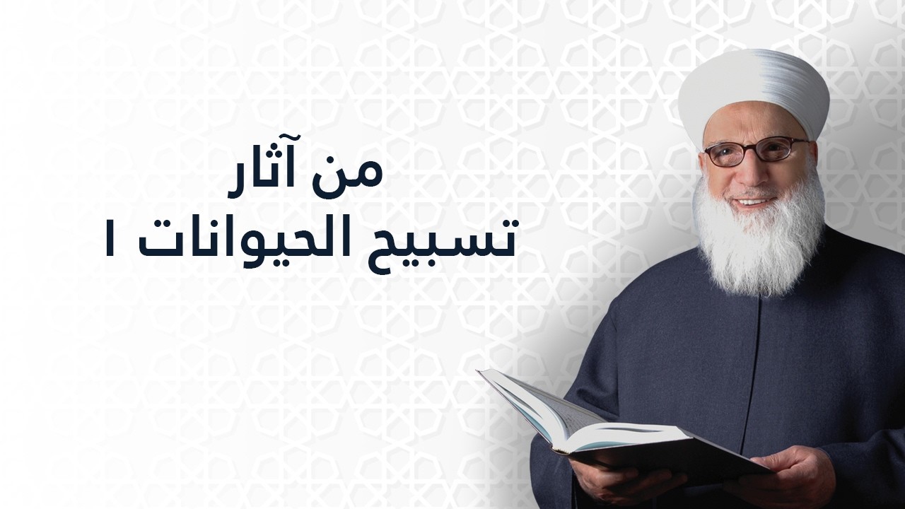 من آثار تسبيح الحيوانات1    سورة الإسراء الآية رقم 44    تفسير القرآن الكريم    1145