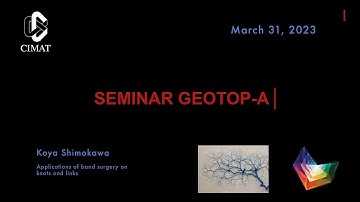 GEOTOP- A | Koya Shimokawa | Applications of band surgery on knots and links