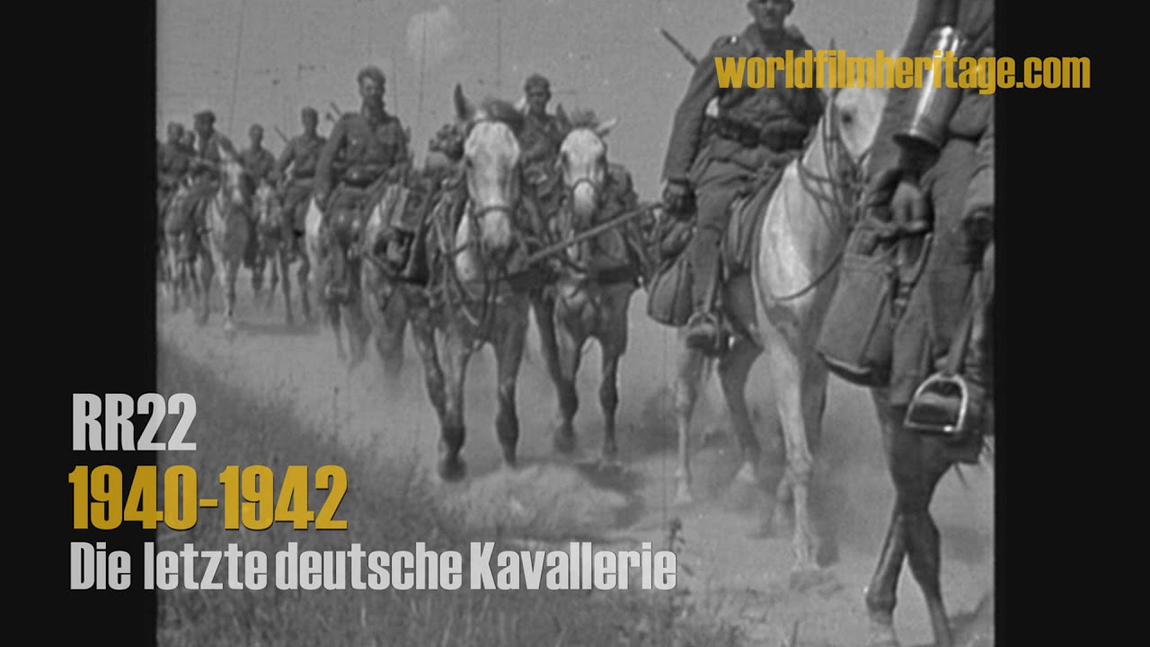 WWII - Wehrmacht - Die letzte deutsche Kavallerie (3) - 1940 Belgium/France - last german cavalry