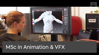 University Of Dundee Djcad Msc Animation Vfx