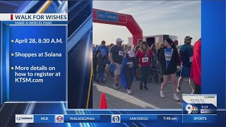 Walk for Wishes help raise money for more wishes in El Paso