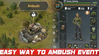 Best Way To Do AMBUSH Event | DOZ | Dawn Of Zombies Survival screenshot 3