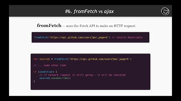 "Angular can waste your time" series. Pitfall #6 - RxJS fromFetch vs ajax difference