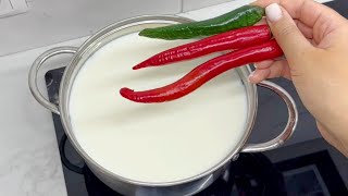 Sadece Bir Acı Biberi Kaynayan Süte Koyun Artık Mağazalardan Alışveriş Yapmıyorum. Sadece 2
