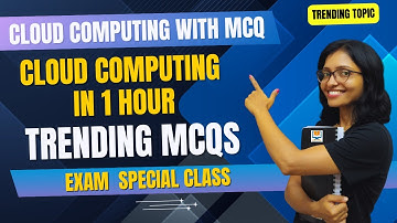 Learn Cloud Computing in 1 Hour with Imporant MCQs|Exam Special Series|College TRB|UGC NET|SET