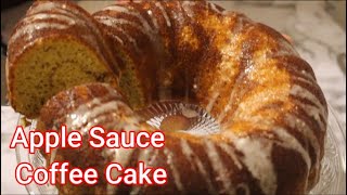 Apple Sauce Coffee Bundt Cake