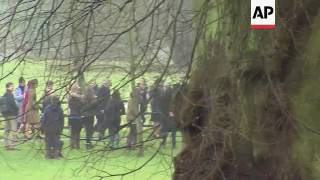 UK Queen attends church service