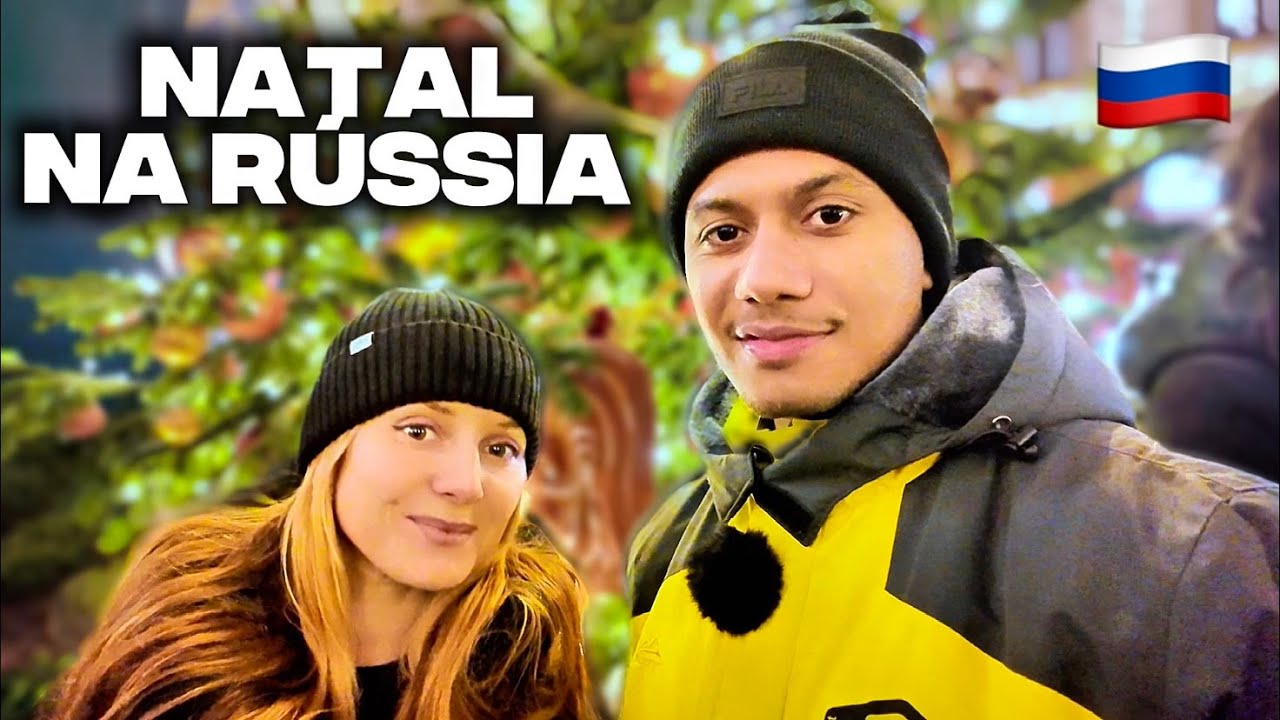 🇷🇺 ASSIM É O NATAL EM MOSCOU: O MAIS BONITO DO MUNDO!