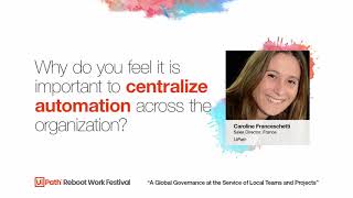 A Global Governance at the Service of Local Teams and Projects