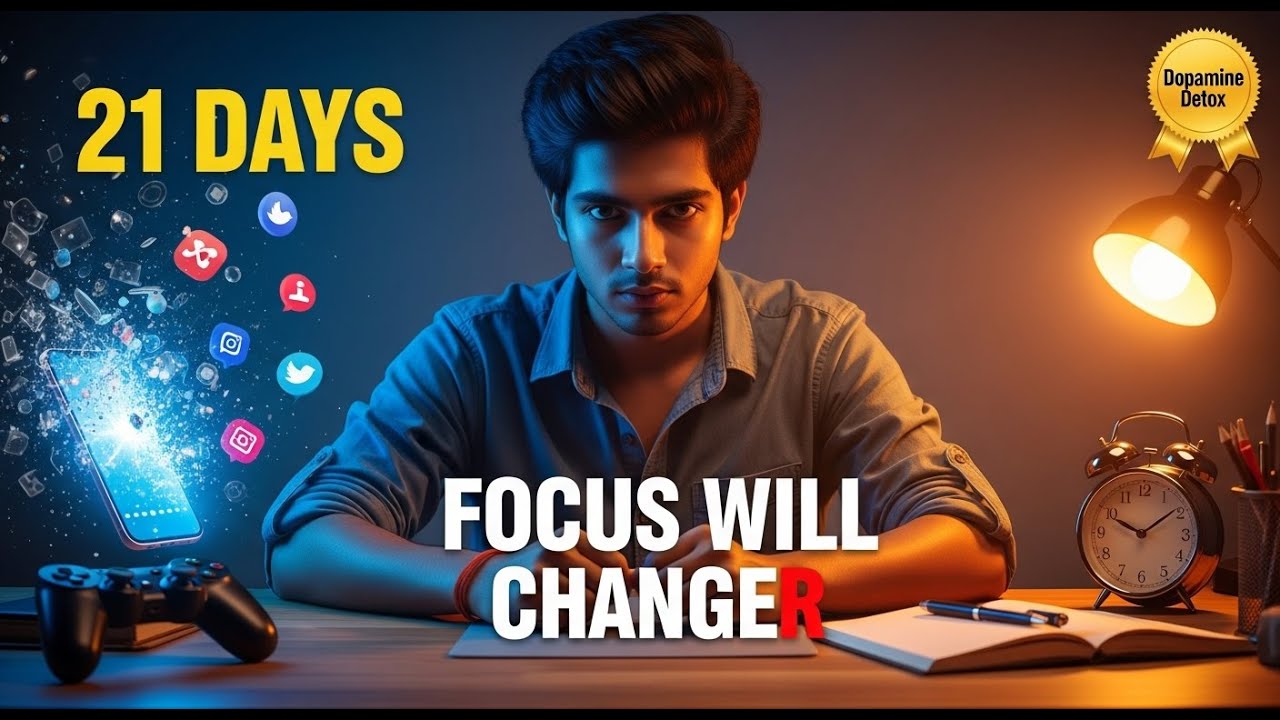 Try This for 21 Days (Your Focus Will Change) | 21 day dopamine detox ...