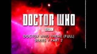 Doctor Who 2013 Theme Full (with Middle Eight) - Series 7 Part 2