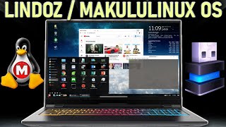 Lindoz or Makulu Linux OS 2020 Installation and Preview