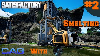 Let play Satisfactory Multiplayer   ||  Smelting   ||  Satisfactory ep 2  ||  w/Nexxus Gaming