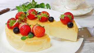 天使の甘さホワイトチョコの濃厚チーズケーキ Angel's sweetness White chocolate rich cheesecake