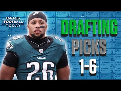 2025 PPR Mock Draft Strategy – Picks 1 to 6: Dominate the Front Half of Your Draft! | Fantasy Tips