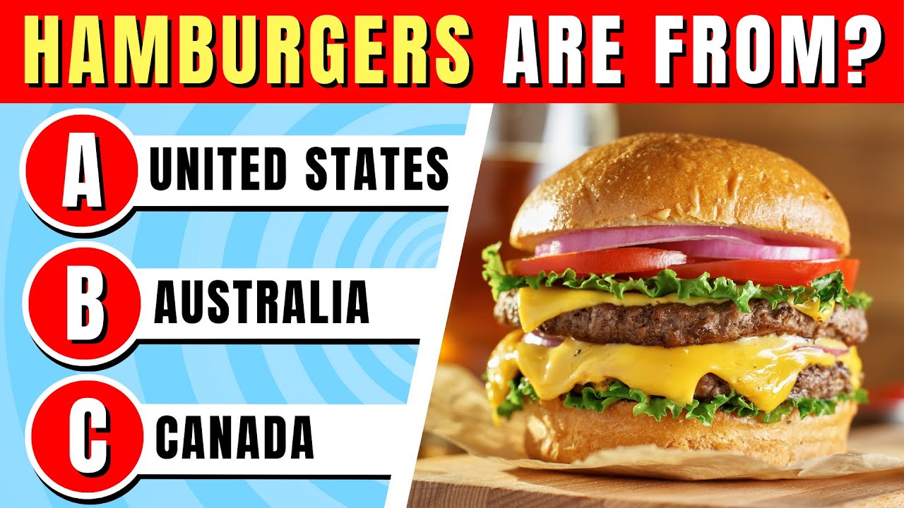 Guess the Country by the Food Quiz!