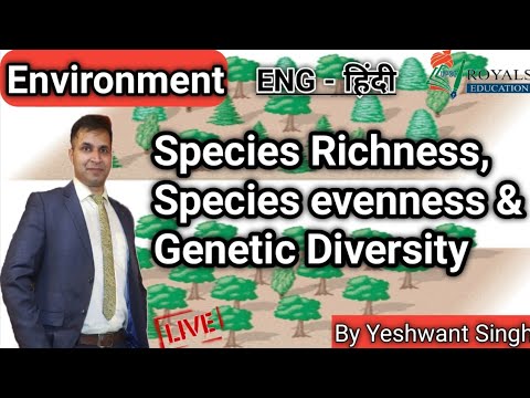 Species Richness, Species evenness & Genetic Diversity - YouTube