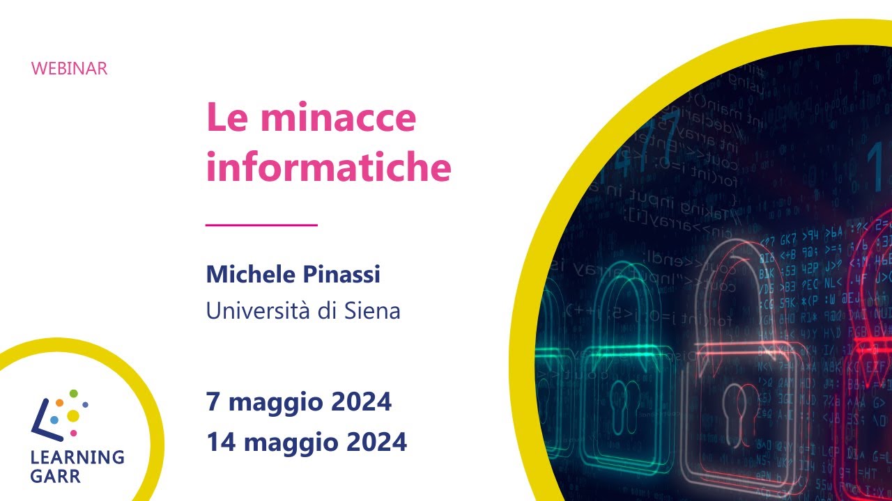 Le minacce informatiche - modulo 1 - YouTube