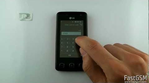 UNLOCK LG KP500,KP570 COOKIE VIA CODE / DADACEL