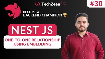 Nest JS Tutorial #30: One-to-One Relationship using Embedding in MongoDB (Hindi/Urdu) | 2025