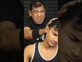 Loud Hair Cracking by Asim Barber | Head Massage &amp; Forehead Tapping | Neck Cracking | Spine Cracking