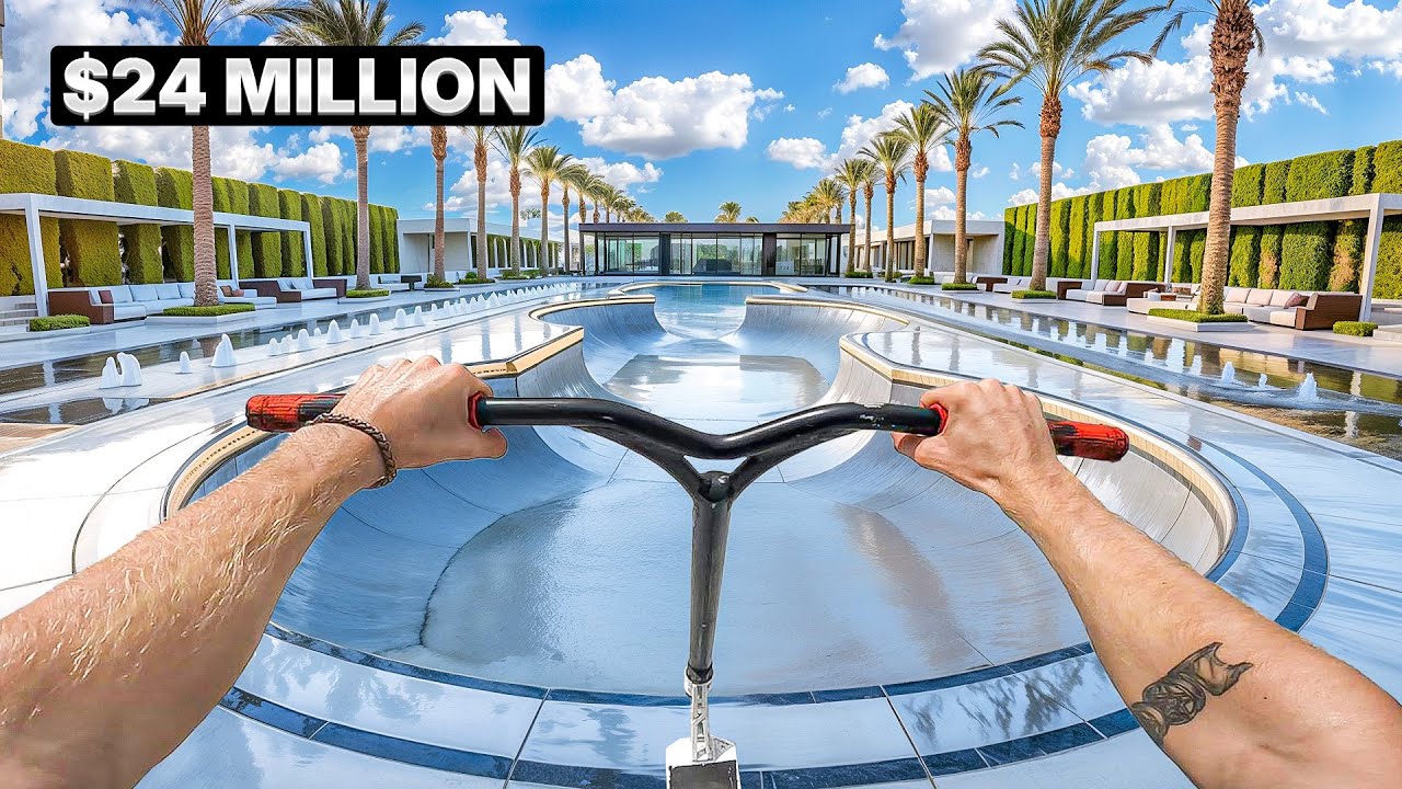 This FILTHY￼ Rich Skatepark Cost $24 Million…