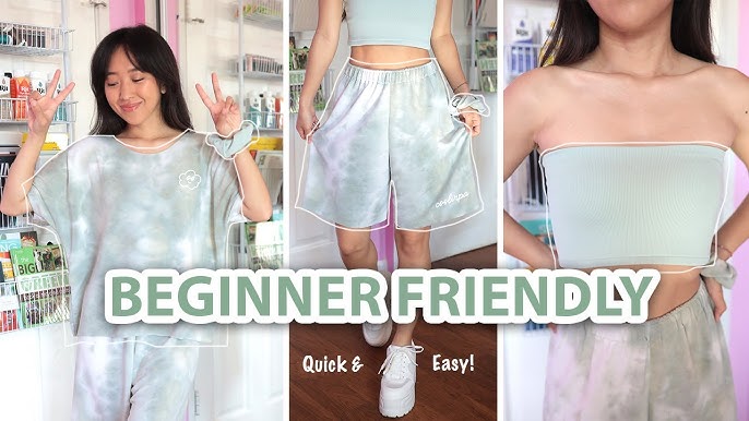 The Ultimate Beginners Sewing Project - DIY Pyjama Shorts! ~ FREE PATTERN