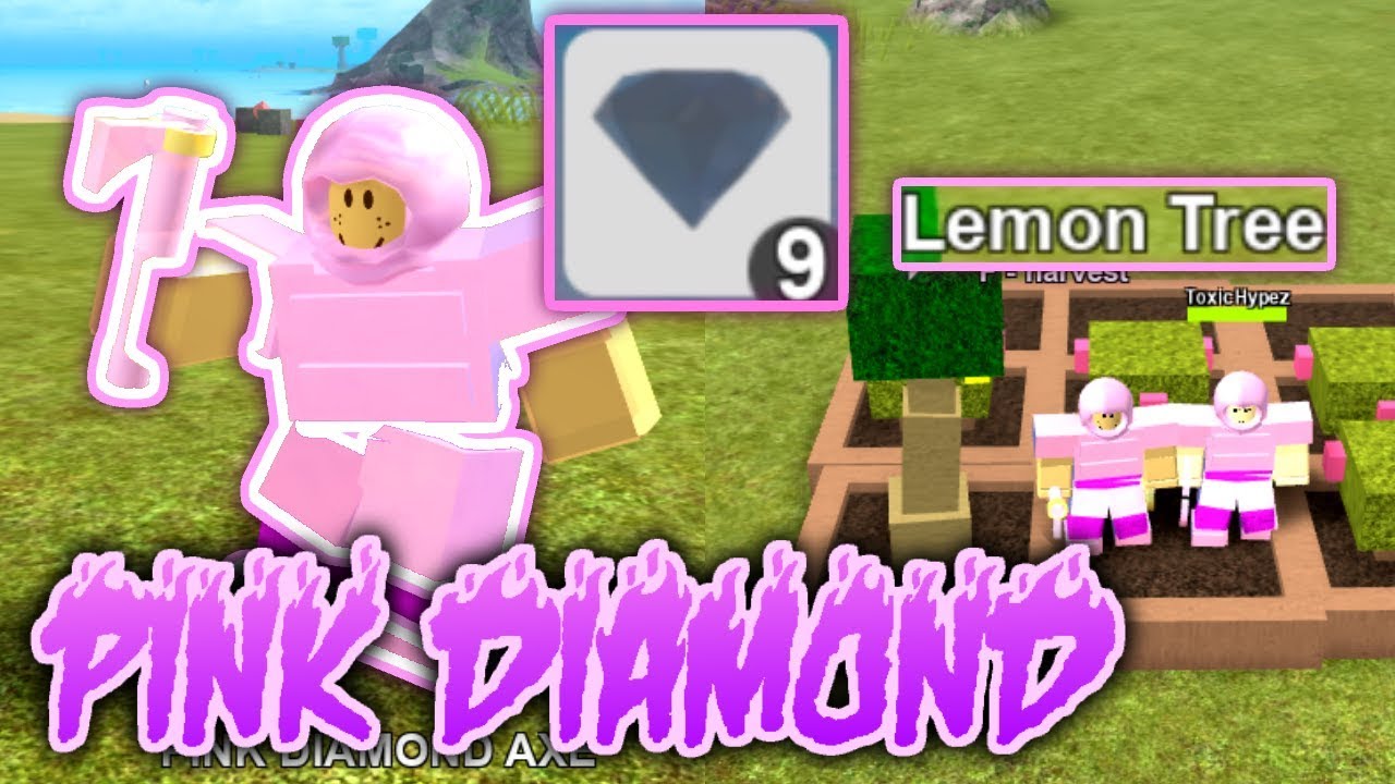 Pink Diamonds New Fruits Roblox Booga Booga Update Youtube - roblox booga booga pink diamond pickaxe roblox gruba robux yakleme