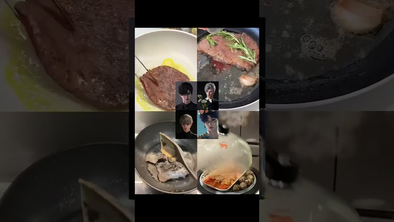 Cooking with Love and deepspace characters | 