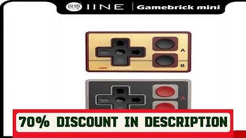A must-have product! IINE Gamebrick Mini Retro Controller/Portable controller/10-hour long battery