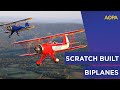 Building two hatz classic biplanes sidebyside