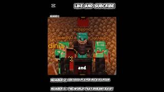 top 3 minedrafts videos on yt. music from videos btw #minecraft