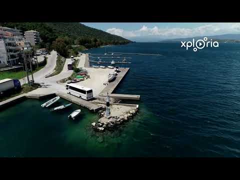 Amfilochia Αμφιλοχία, Ionian Coast, Greece 2019.05 aerial video