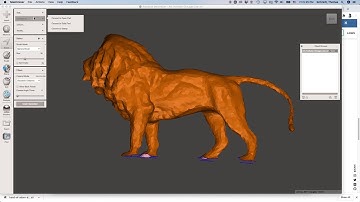 Meshmixer: Import, Reduce, Plane Cut - Part 2