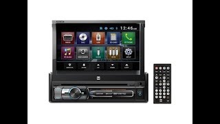 Dual Electronics XDVD156BT Flip Screen Car Stereo Installed in a 10th Generation Ford F-150