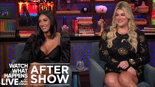 Celebrity Heather McMahan Questions Monica Garcia About the Shah Squad | WWHL Wealth