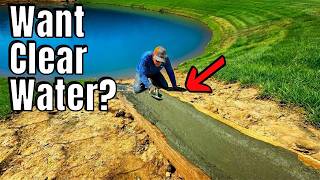 We Found the ULTIMATE Way to Keep a Pond Healthy And Clean!