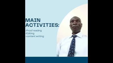 Proofreading and editing