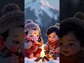new year #shorts  #2026 #happy #newyear #ganesh #maa #parwati #trend #love #cartoon #bappa