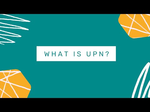 What is UPN? An alternative to BPMN