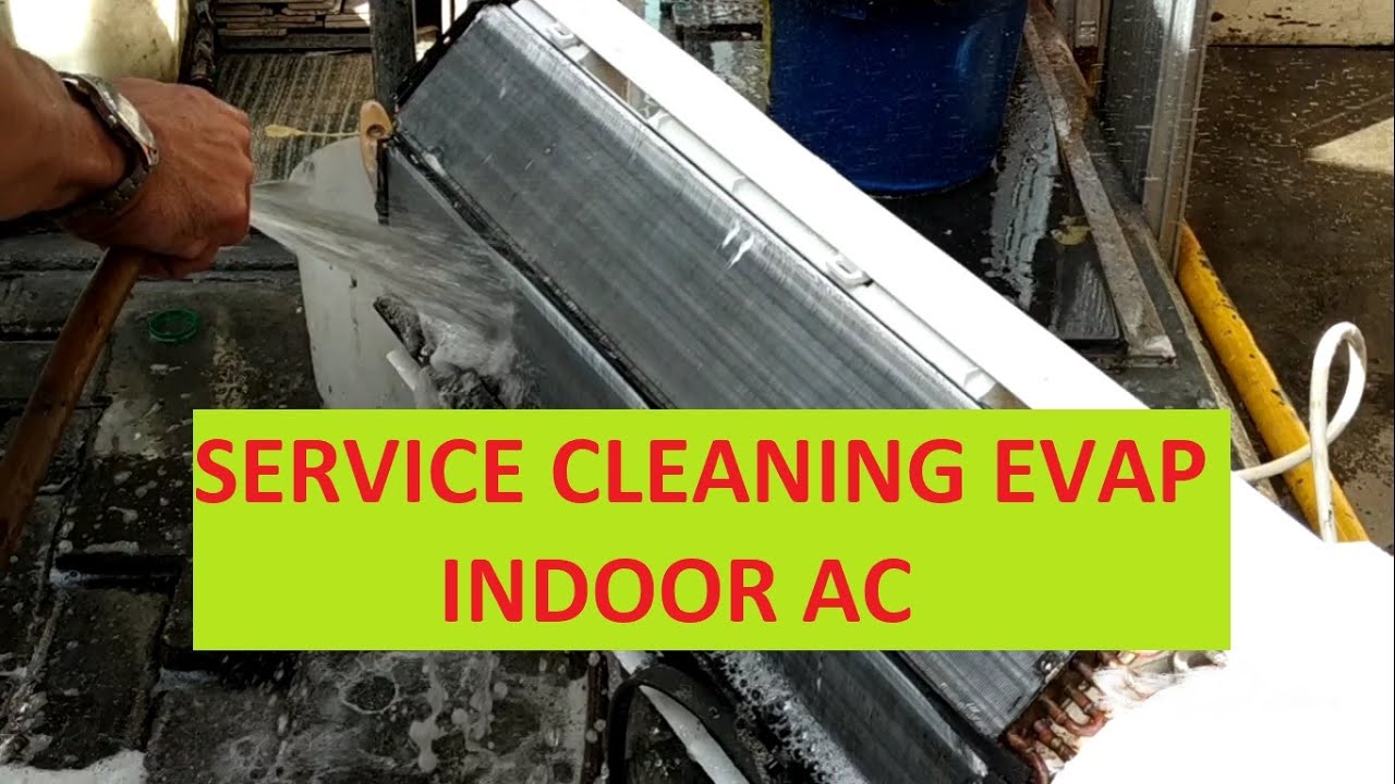 Service Cleaning Evaporator/Evap Indoor AC jadi seperti baru kembali