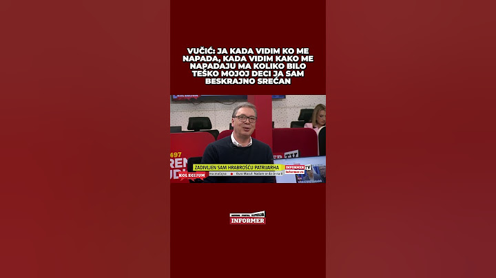 Sinoć nam je u gostima bio predsednik Srbije Aleksandar Vučić, govorio je o karikaturi novina Danas.