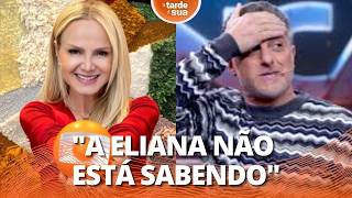 Bastidores da Globo: Colunista entrega novos detalhes da disputa entre Luciano Huck e Eliana