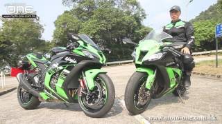 2016 KAWASAKI ZX-10R VS 2013 ZX-10R－新車轉向性能大 ...