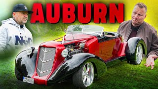 AUBURN Speedster 851 - REPLIKA z V8 w stylu HOT ROD - Kickster MotoPoznaFca #46
