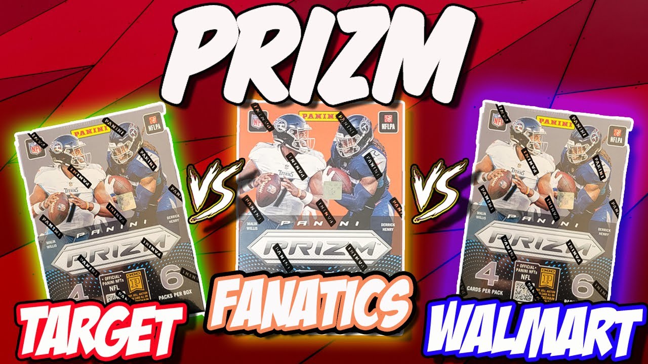 Fanatics Exclusive! 2022 Prizm Blaster Box Battle Walmart vs Target vs Fanatics! Variation