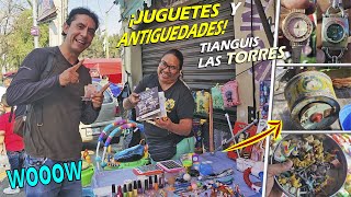 Antiques, toys, and modern treasures await you at the TIANGUIS de las TORRES! CDMX.